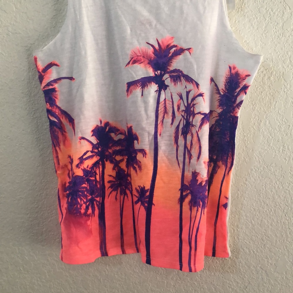 Epic Threads Epic Thread Big Girls Sunset Palm T - Picture 3 of 5